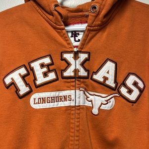 True American Classic Vintage Texas Longhorns Zip Up Size Mens S